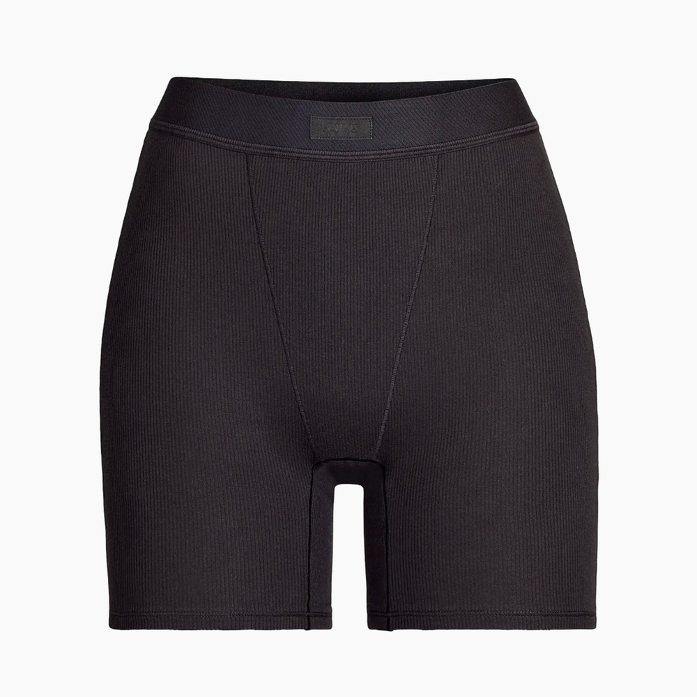 SKIMS Cotton Rib Boxer Shorts NWT